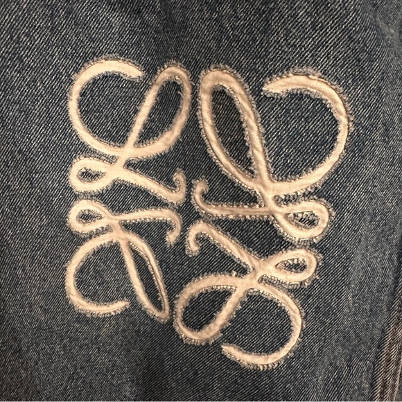 LOEWE
Anagram appliquéd high-rise wide-leg jeans 36FR - Picture 3 of 16